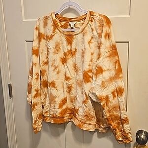 Time and Tru Womens plus sz xxxl tie dye sweatshirt . Fits like a 2x